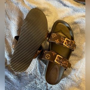 LV Sandals- bought from a boutique
